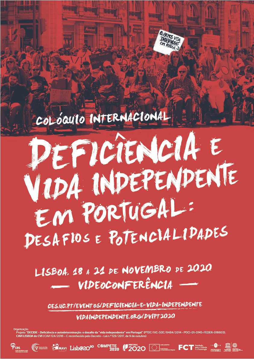 Deficiência e Vida Independente em Portugal: desafios e potencialidades <span id="edit_31125"><script>$(function() { $('#edit_31125').load( "/myces/user/editobj.php?tipo=evento&id=31125" ); });</script></span>