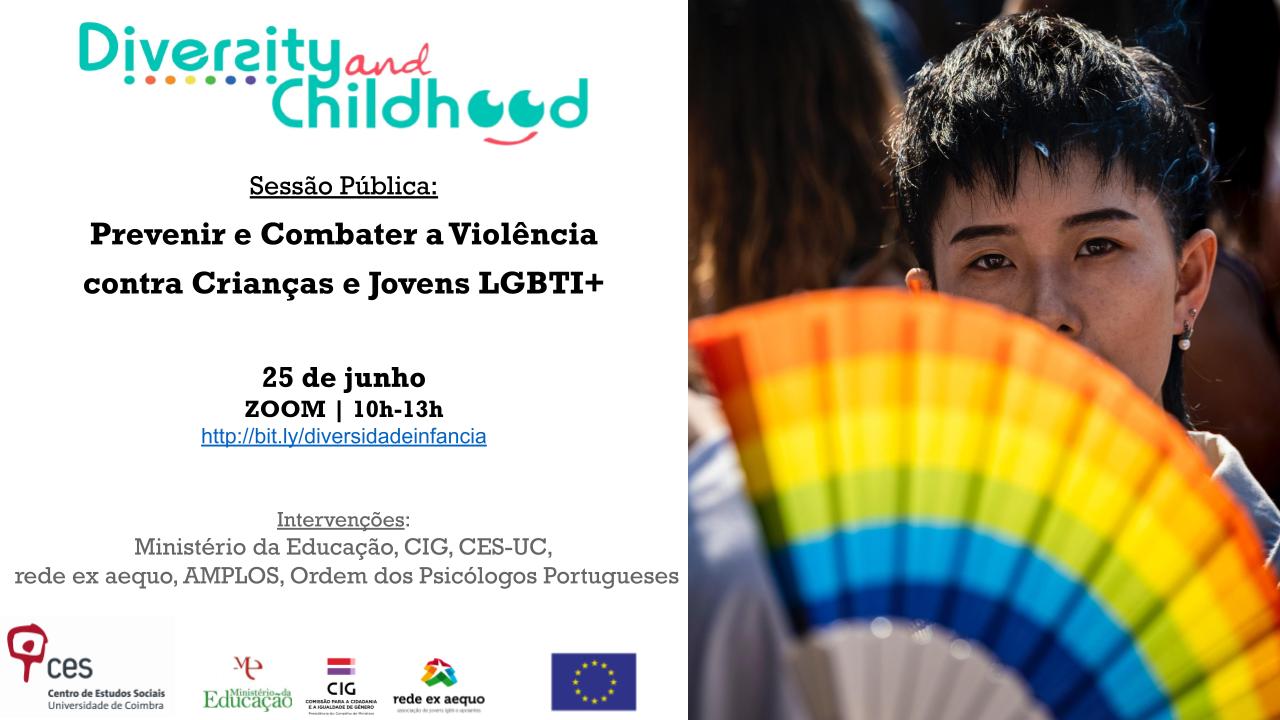 Prevenir e Combater a Violência contra Crianças e Jovens LGBTI+ <span id="edit_34330"><script>$(function() { $('#edit_34330').load( "/myces/user/editobj.php?tipo=evento&id=34330" ); });</script></span>