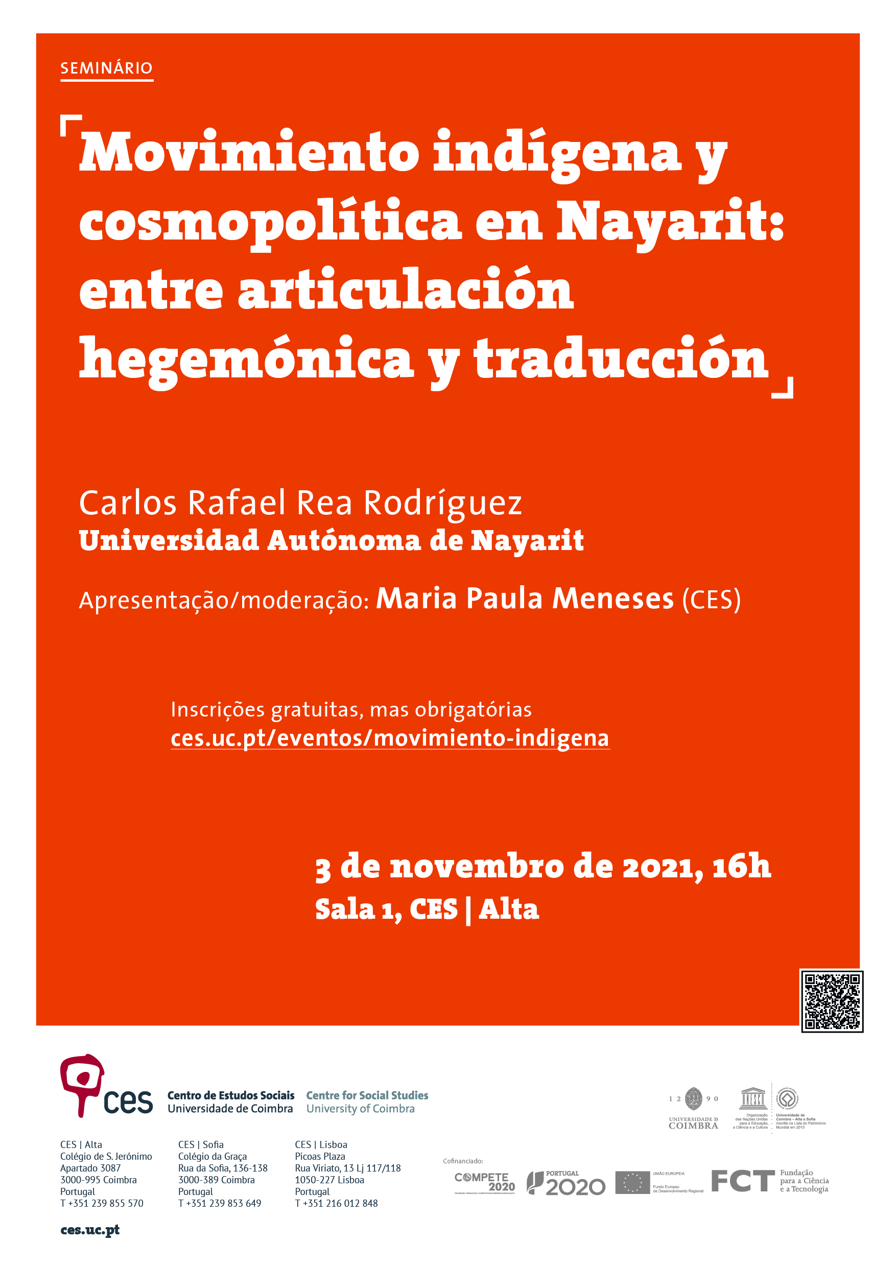 Indigenous movement and cosmopolitics in Nayarit: between hegemonic articulation and translation<span id="edit_35290"><script>$(function() { $('#edit_35290').load( "/myces/user/editobj.php?tipo=evento&id=35290" ); });</script></span>