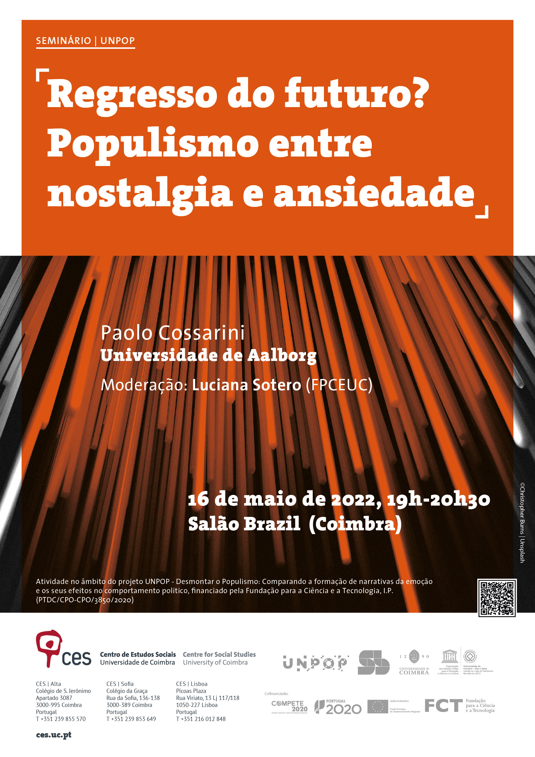 Regresso do futuro? Populismo entre nostalgia e ansiedade<span id="edit_38014"><script>$(function() { $('#edit_38014').load( "/myces/user/editobj.php?tipo=evento&id=38014" ); });</script></span>