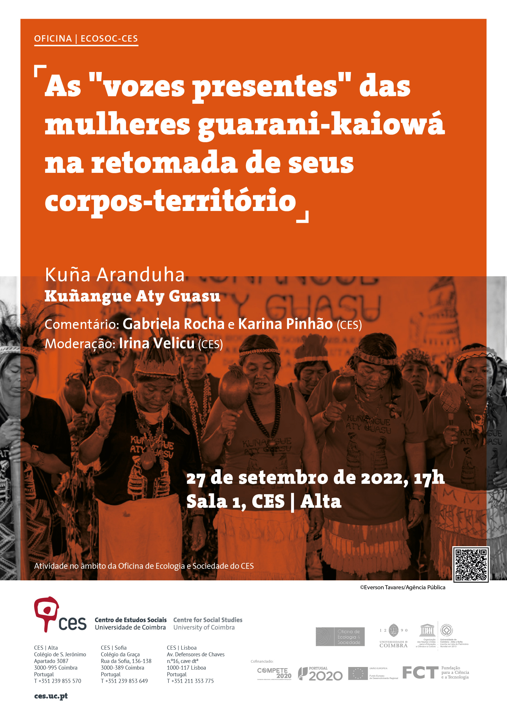 As "vozes presentes" das mulheres guarani-kaiowá na retomada de seus corpos-território<span id="edit_40447"><script>$(function() { $('#edit_40447').load( "/myces/user/editobj.php?tipo=evento&id=40447" ); });</script></span>