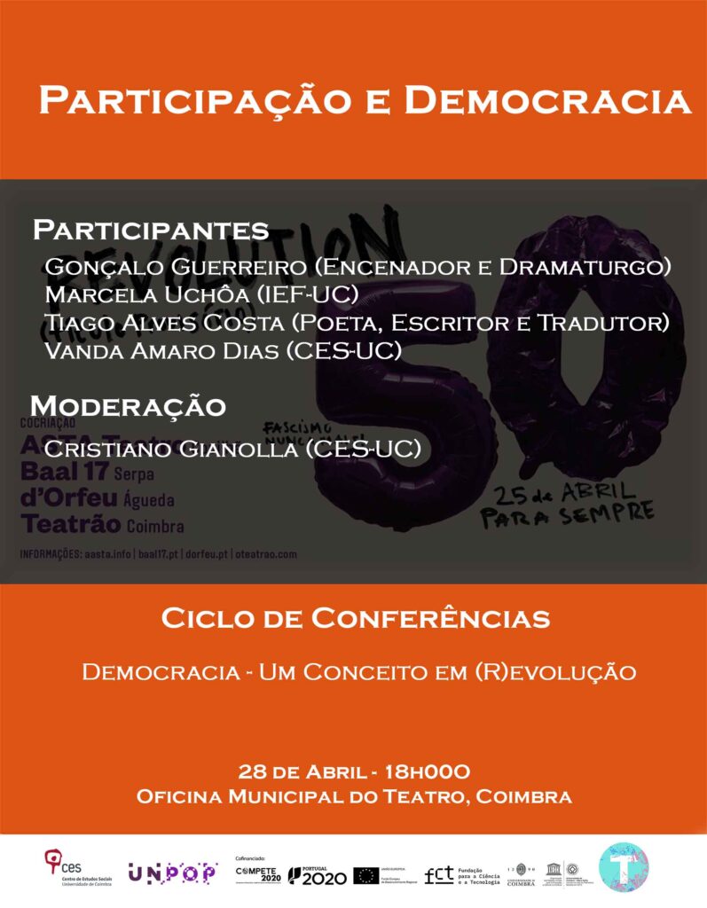 Participação e democracia<span id="edit_43057"><script>$(function() { $('#edit_43057').load( "/myces/user/editobj.php?tipo=evento&id=43057" ); });</script></span>