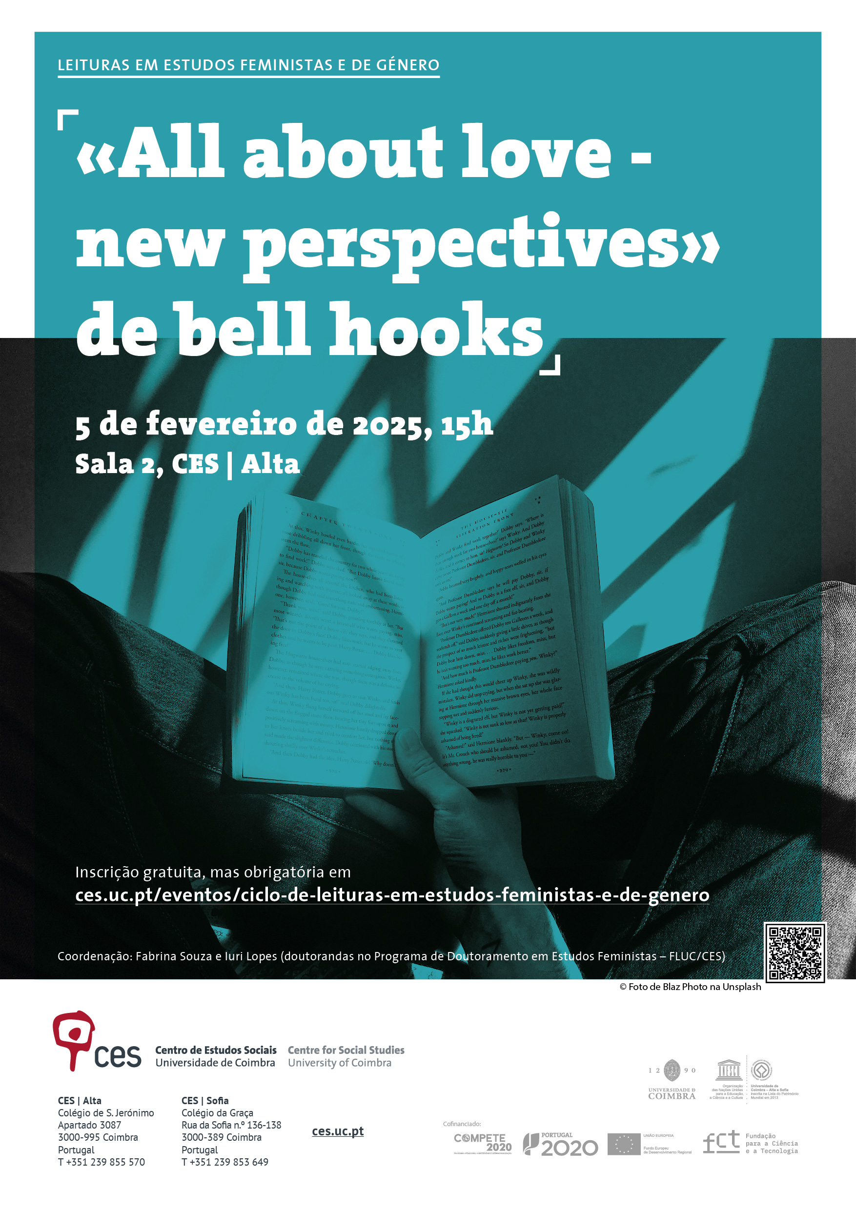 «All about love - new perspectives» by bell hooks<span id="edit_47238"><script>$(function() { $('#edit_47238').load( "/myces/user/editobj.php?tipo=evento&id=47238" ); });</script></span>