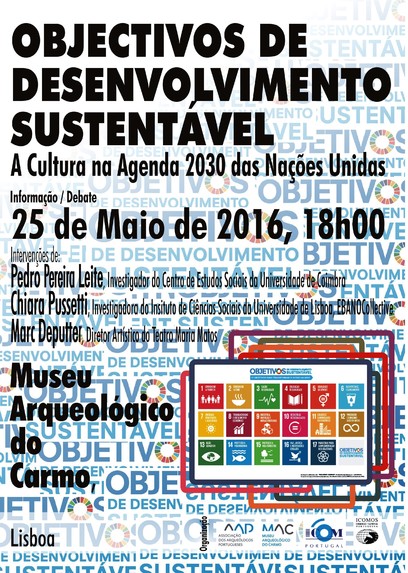 A Cultura na agenda 2030 (os objetivos de desenvolvimento sustentado)<span id="edit_13975"><script>$(function() { $('#edit_13975').load( "/myces/user/editobj.php?tipo=evento&id=13975" ); });</script></span>