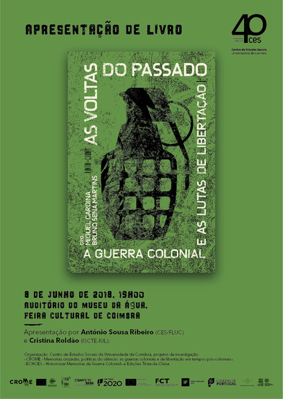 «As Voltas do Passado. A guerra colonial e as lutas de libertação». Editors: Miguel Cardina and Bruno Sena Martins<span id="edit_19988"><script>$(function() { $('#edit_19988').load( "/myces/user/editobj.php?tipo=evento&id=19988" ); });</script></span>