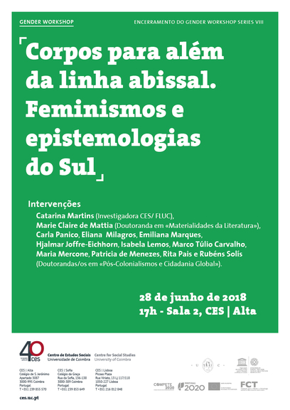 Bodies beyond the abyssal line. Feminisms and Epistemologies of the South<span id="edit_20147"><script>$(function() { $('#edit_20147').load( "/myces/user/editobj.php?tipo=evento&id=20147" ); });</script></span>