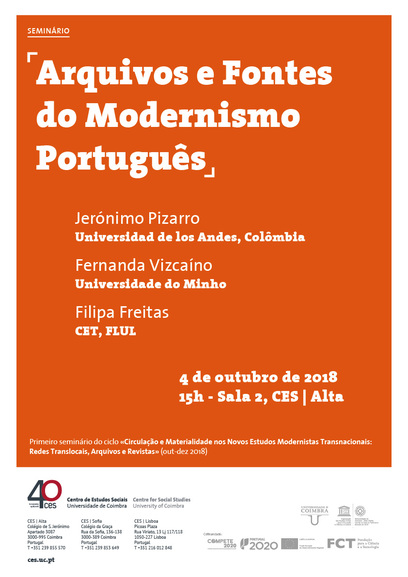 Archives and Sources of Portugues Modernism <span id="edit_20440"><script>$(function() { $('#edit_20440').load( "/myces/user/editobj.php?tipo=evento&id=20440" ); });</script></span>