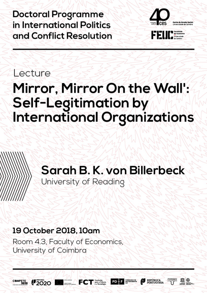 Mirror, Mirror On the Wall': Self-Legitimation by International Organizations<span id="edit_20779"><script>$(function() { $('#edit_20779').load( "/myces/user/editobj.php?tipo=evento&id=20779" ); });</script></span>