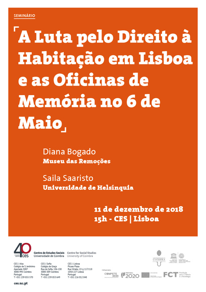 A Luta pelo Direito à Habitação em Lisboa e as Oficinas de Memória no 6 de Maio<span id="edit_21778"><script>$(function() { $('#edit_21778').load( "/myces/user/editobj.php?tipo=evento&id=21778" ); });</script></span>