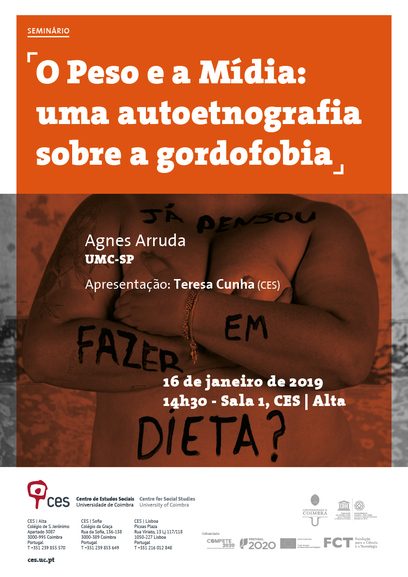 Weight and the Media: an autoethnography on fatphobia<span id="edit_21785"><script>$(function() { $('#edit_21785').load( "/myces/user/editobj.php?tipo=evento&id=21785" ); });</script></span>