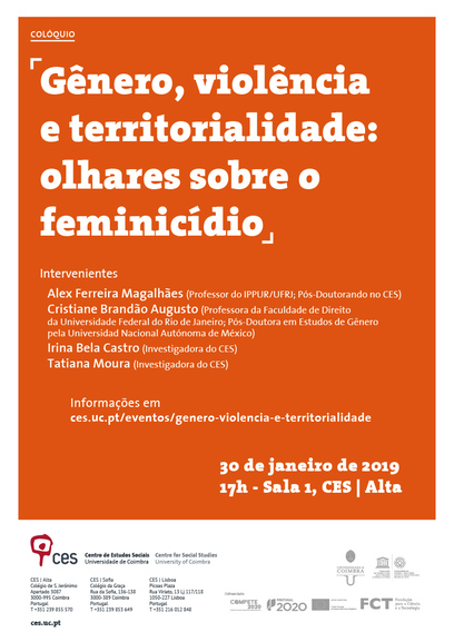 Gender, violence and territoriality: perspectives on feminicide<span id="edit_21843"><script>$(function() { $('#edit_21843').load( "/myces/user/editobj.php?tipo=evento&id=21843" ); });</script></span>