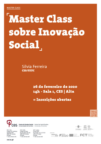 Master Class sobre Inovação Social<span id="edit_27513"><script>$(function() { $('#edit_27513').load( "/myces/user/editobj.php?tipo=evento&id=27513" ); });</script></span>