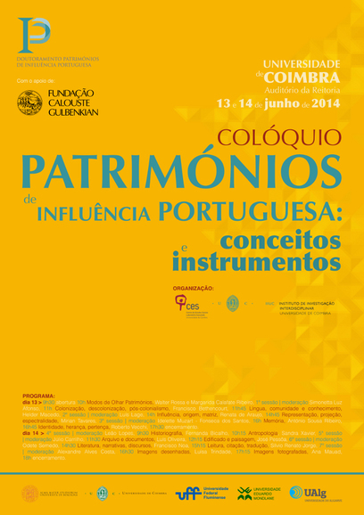 Patrimónios de Influência Portuguesa: conceitos e instrumentos<span id="edit_9378"><script>$(function() { $('#edit_9378').load( "/myces/user/editobj.php?tipo=evento&id=9378" ); });</script></span>